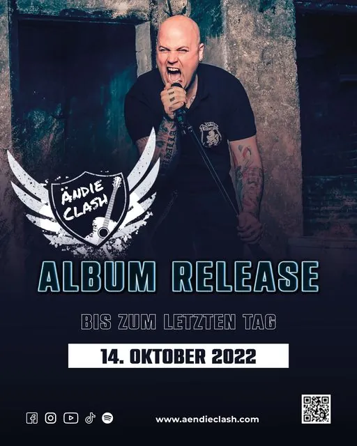 Ankündigung Album Release Bis zum letzten Tag am 14. Oktober 2022