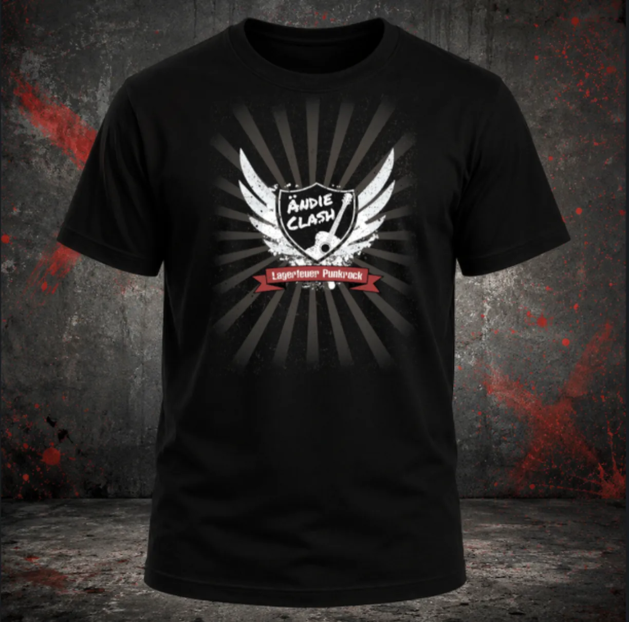 T-Shirt Lagerfeuer Punkrock, Girls only