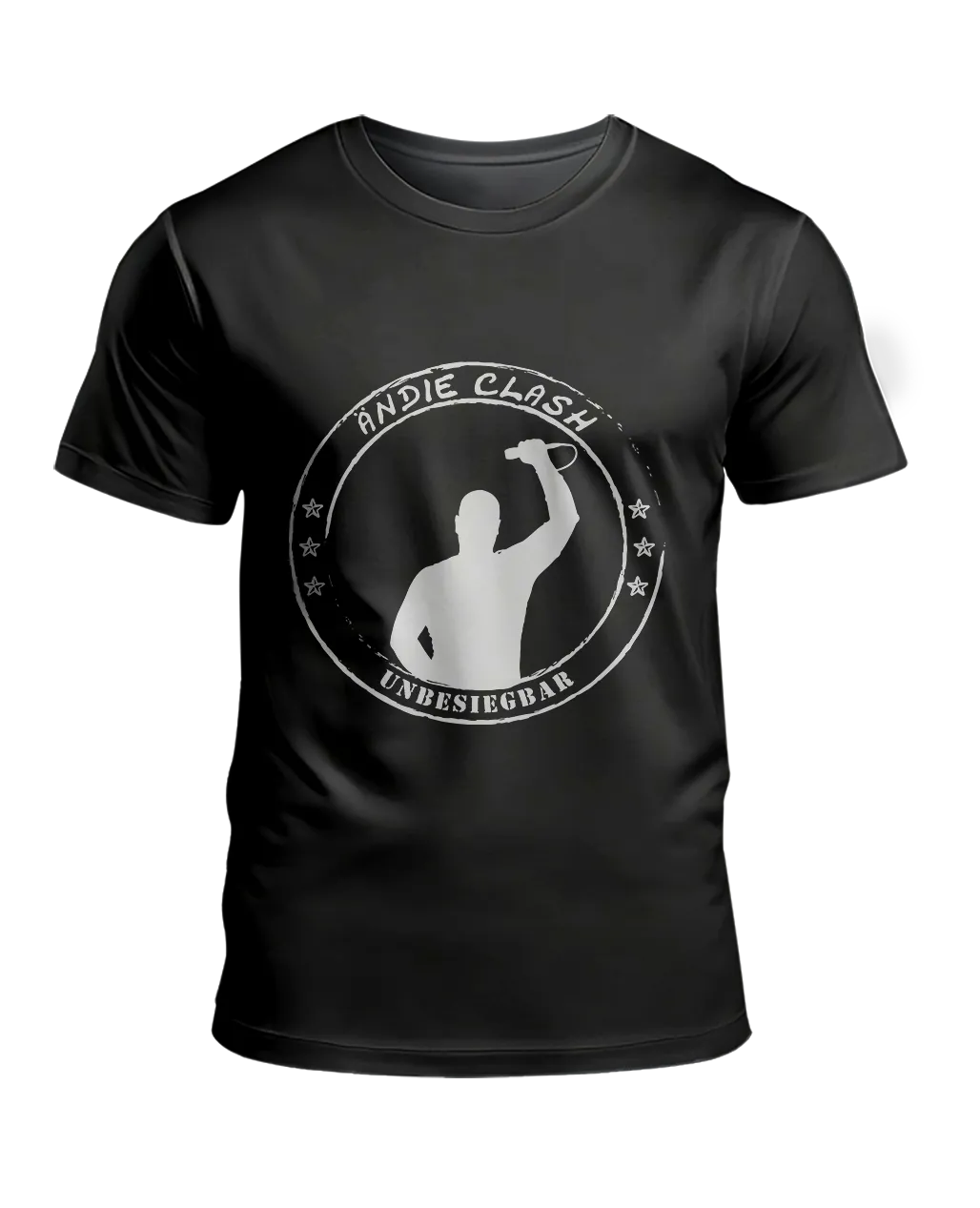 T-Shirt Unbesiegbar, Motiv Vorderseite