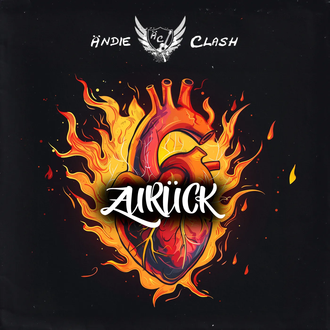 Cover der Single Zurück von Ändie Clash (2024)