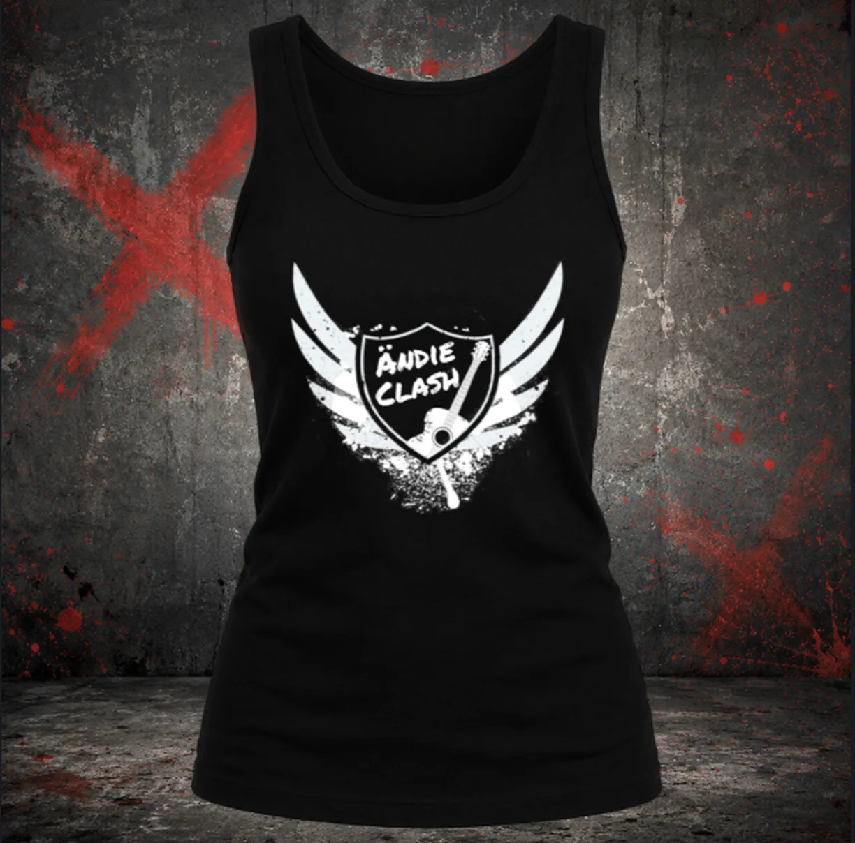 Tank Top mit Ändie Clash Logo, Girls only